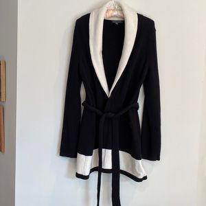 Shawl Collar Ralph Lauren Tie Cardigan